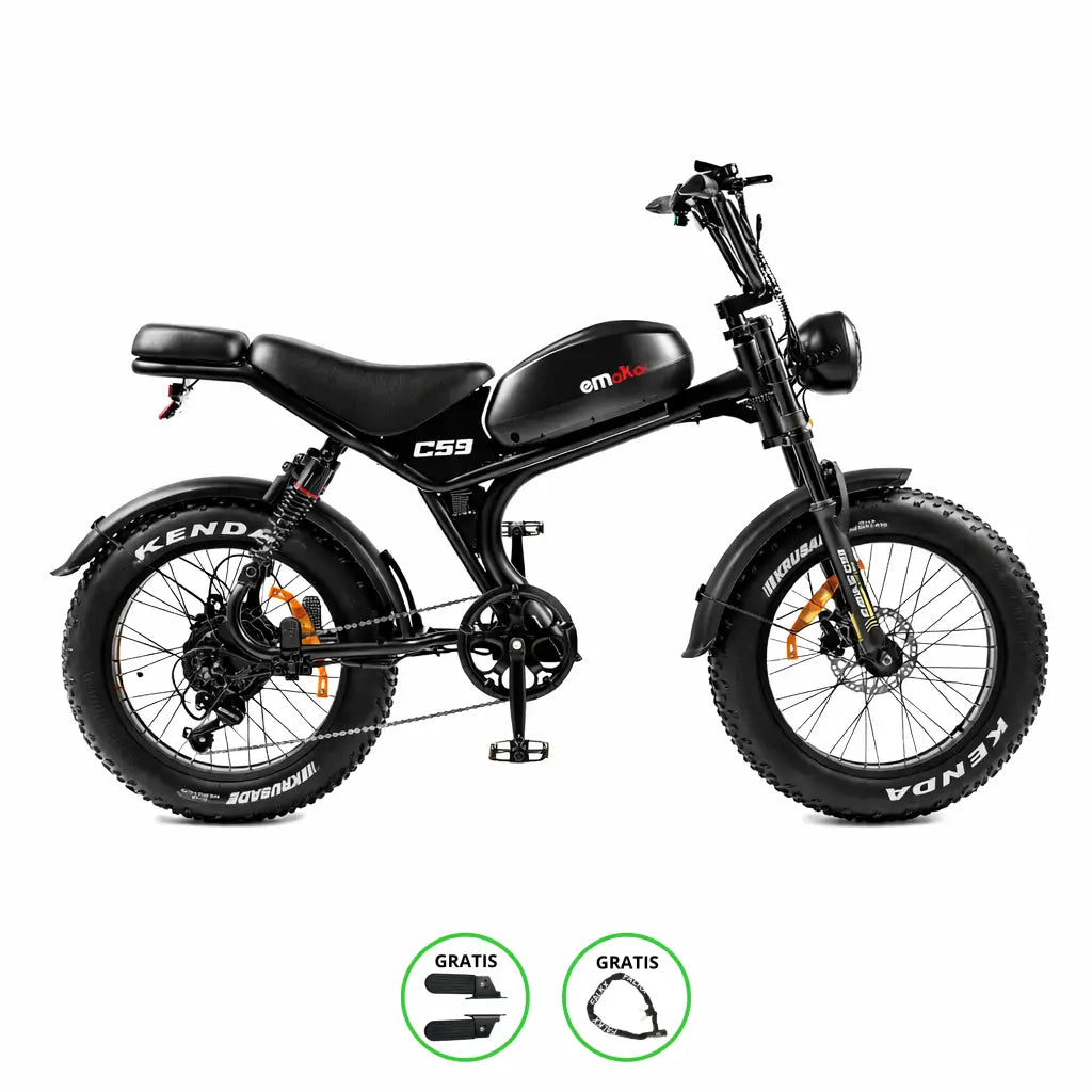 Emoko C93 Pro | Model 2025 | Zwart | 250W