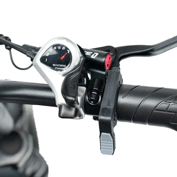 OUXI C80 MAX Fatbike | Zwart | Dubbele Accu | 120 km actieradius