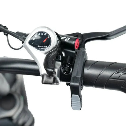 OUXI C80 MAX Fatbike | Zwart | Dubbele Accu | 120 km actieradius