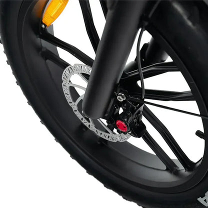 OUXI C80 MAX Fatbike | Zwart | Dubbele Accu | 120 km actieradius