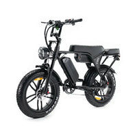 OUXI C80 MAX Fatbike | Zwart | Dubbele Accu | 120 km actieradius