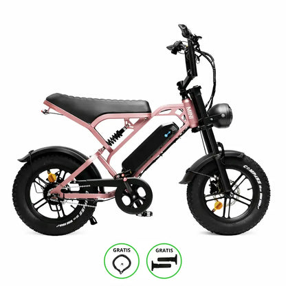 C80 Mini Fatbike | Zwart | 16 inch | 250W Elektrisch