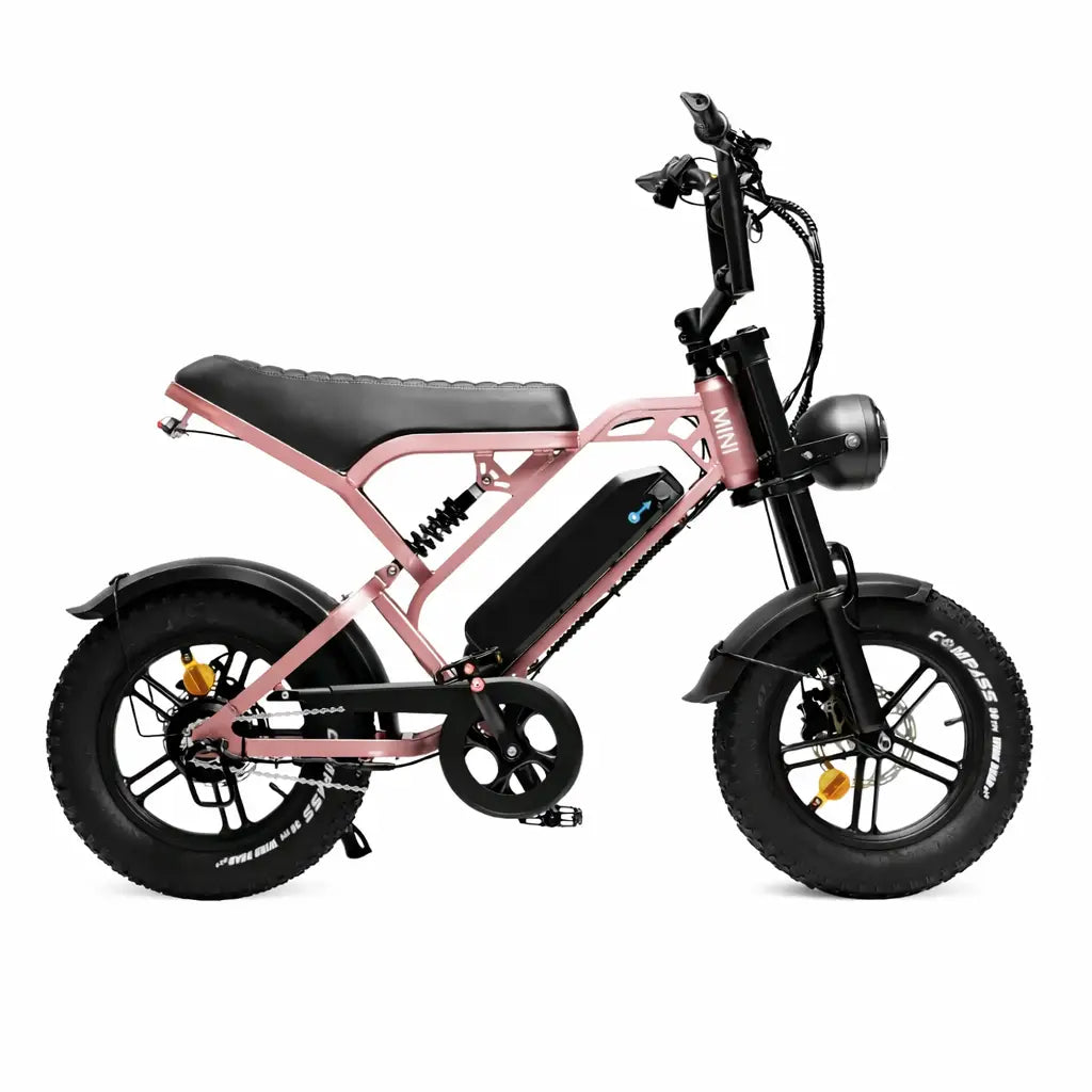 C80 Mini Fatbike | Zwart | 16 inch | 250W Elektrisch