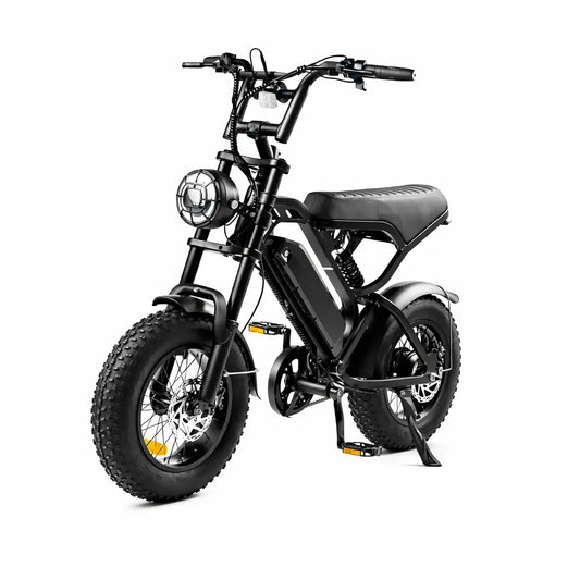 V20 Pro mini Fatbike | Zwart | 250 Watt High Speed Motor